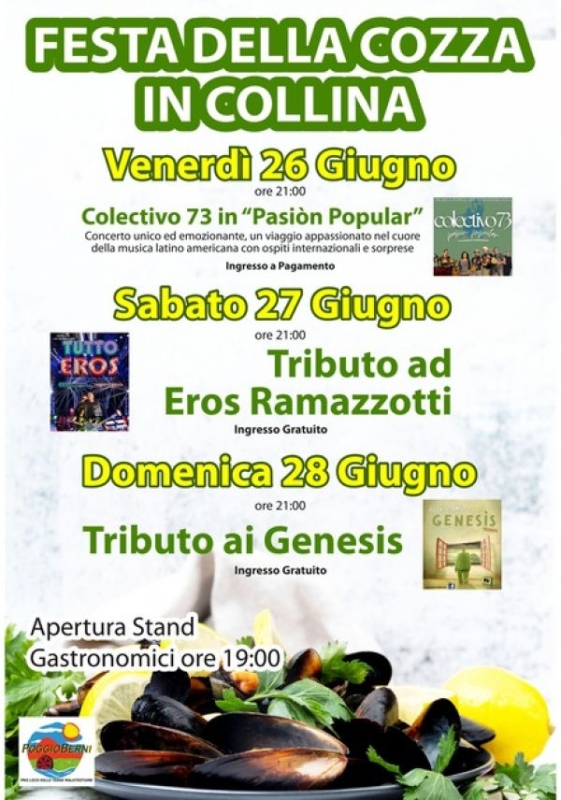 Festa della cozza in collina 2026